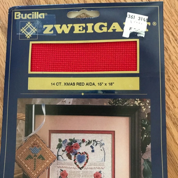 NWT Set of 4 Counted Cross Stitch Fabric 14 Count - Picture 6 of 9